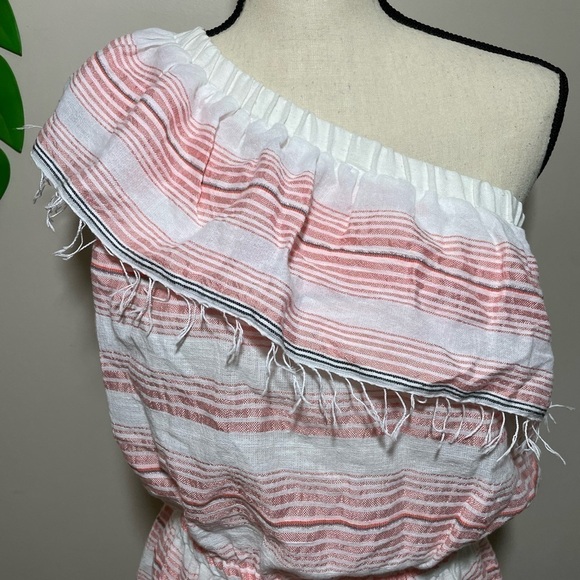 Lemlem Tereza One Shoulder Mini Dress size small - Picture 6 of 10